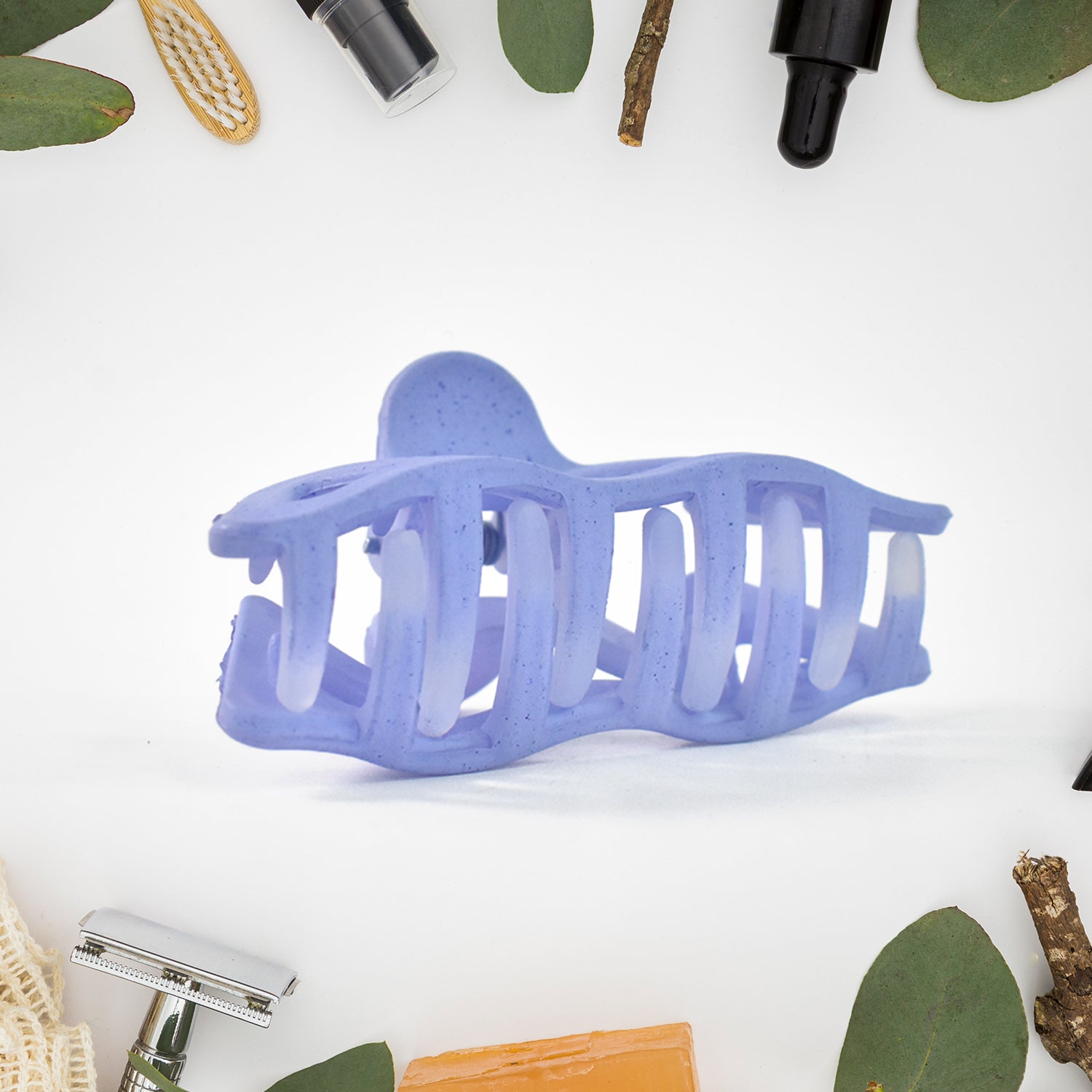 Hair Clamp Grip Simple Matte Hair Barrette Clamp Charming Decoration Hair Fixation Decorative For Face Washing - Springkart 