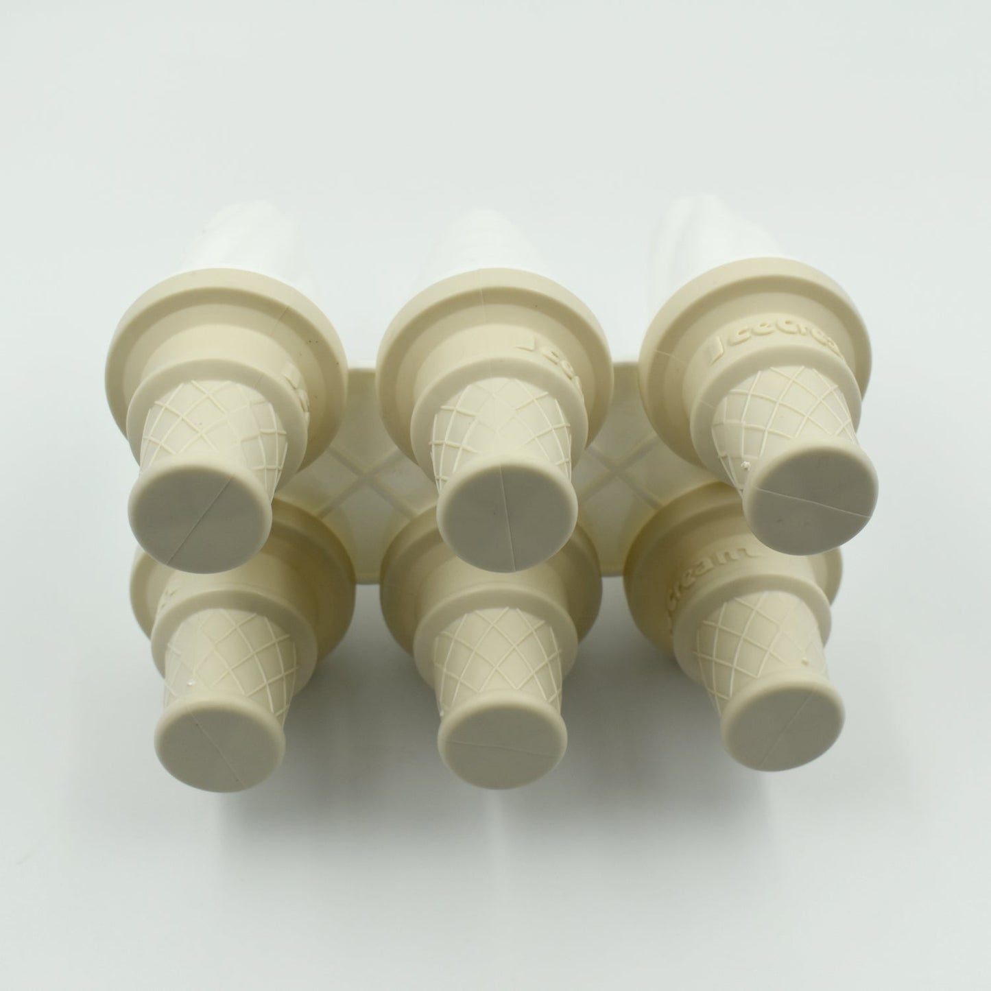 6304 6 Pc Ice Cream Mold Used For Making Ice-creams In All Kinds Of Places Including Restaurants And Ice-cream Parlours Etc. - Springkart 