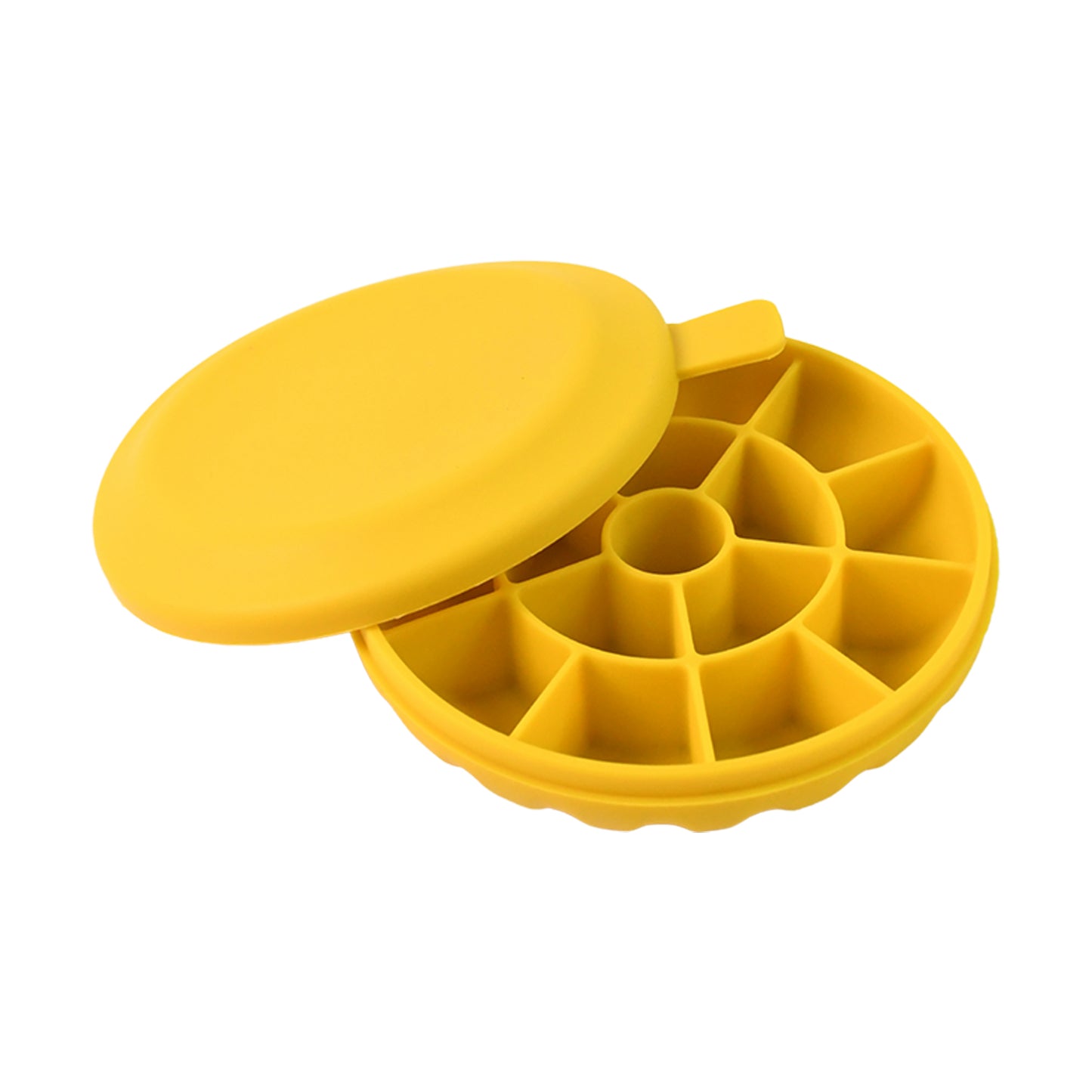 Ice Cube Tray With Lid Grid-16 (1 Pc)
