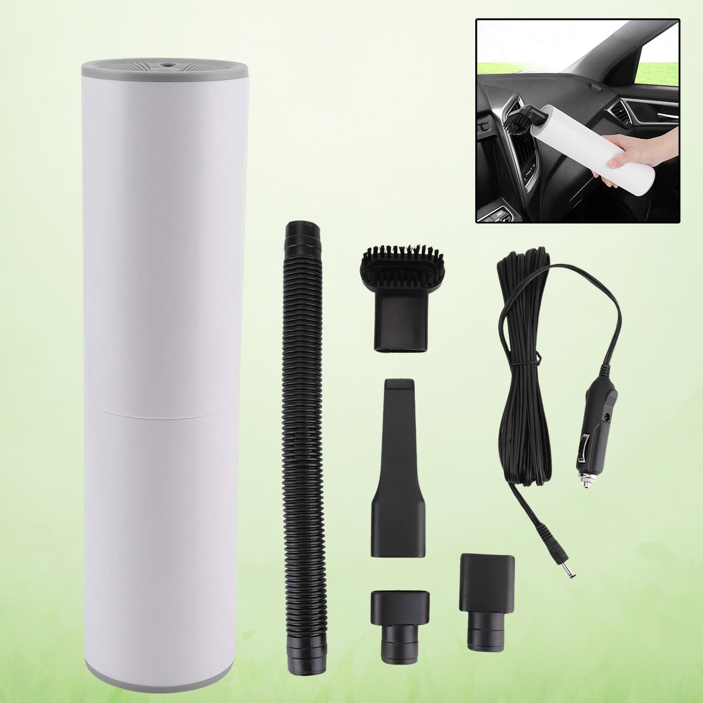 Handheld Vacuum Cleaner - Mini Portable Car Vacuum Cleaner (1 Set) - Springkart 