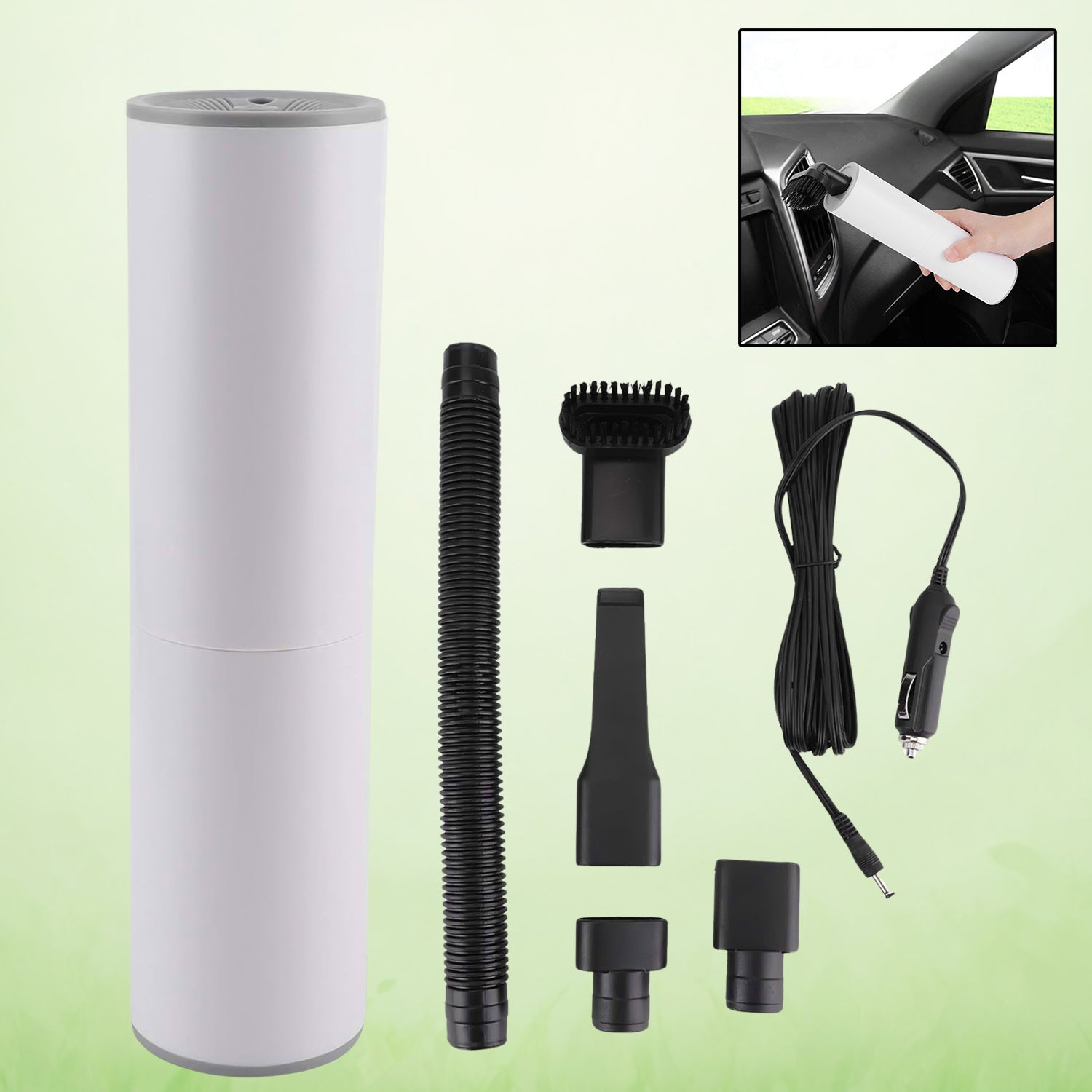 Handheld Vacuum Cleaner - Mini Portable Car Vacuum Cleaner (1 Set) - Springkart 