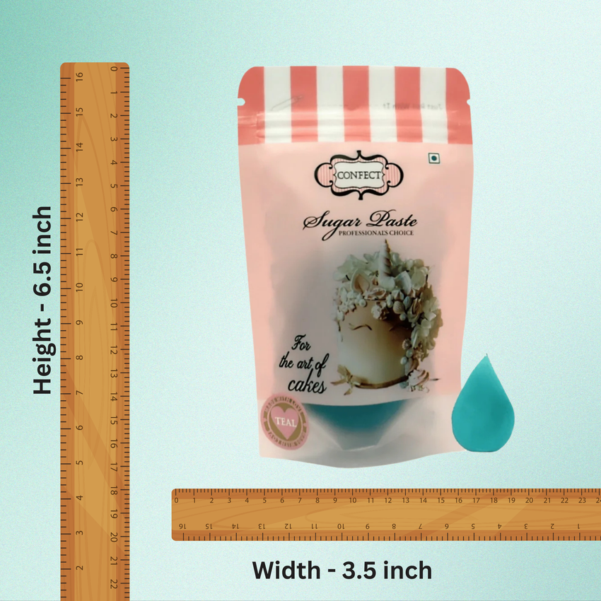 Teal Fondant | Edible Sugarpaste 250 Gm