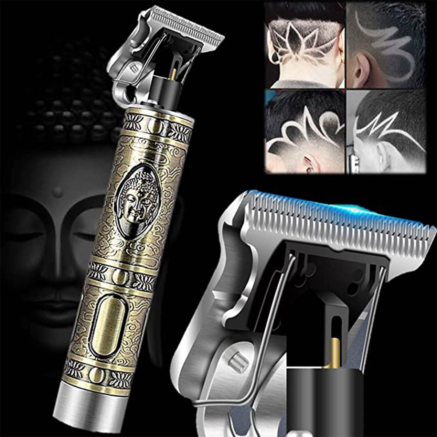 Hair Trimmer for Men Hair Style Trimmer, Professional Hair Clipper, Adjustable Blade Clipper & Shaver for Men - Springkart 