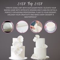 White Fondant | Edible Sugarpaste 250 Gm