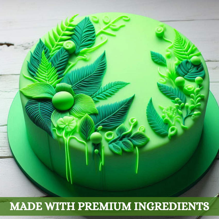 Neon Green Fondant | Edible Sugarpaste 250 Gm