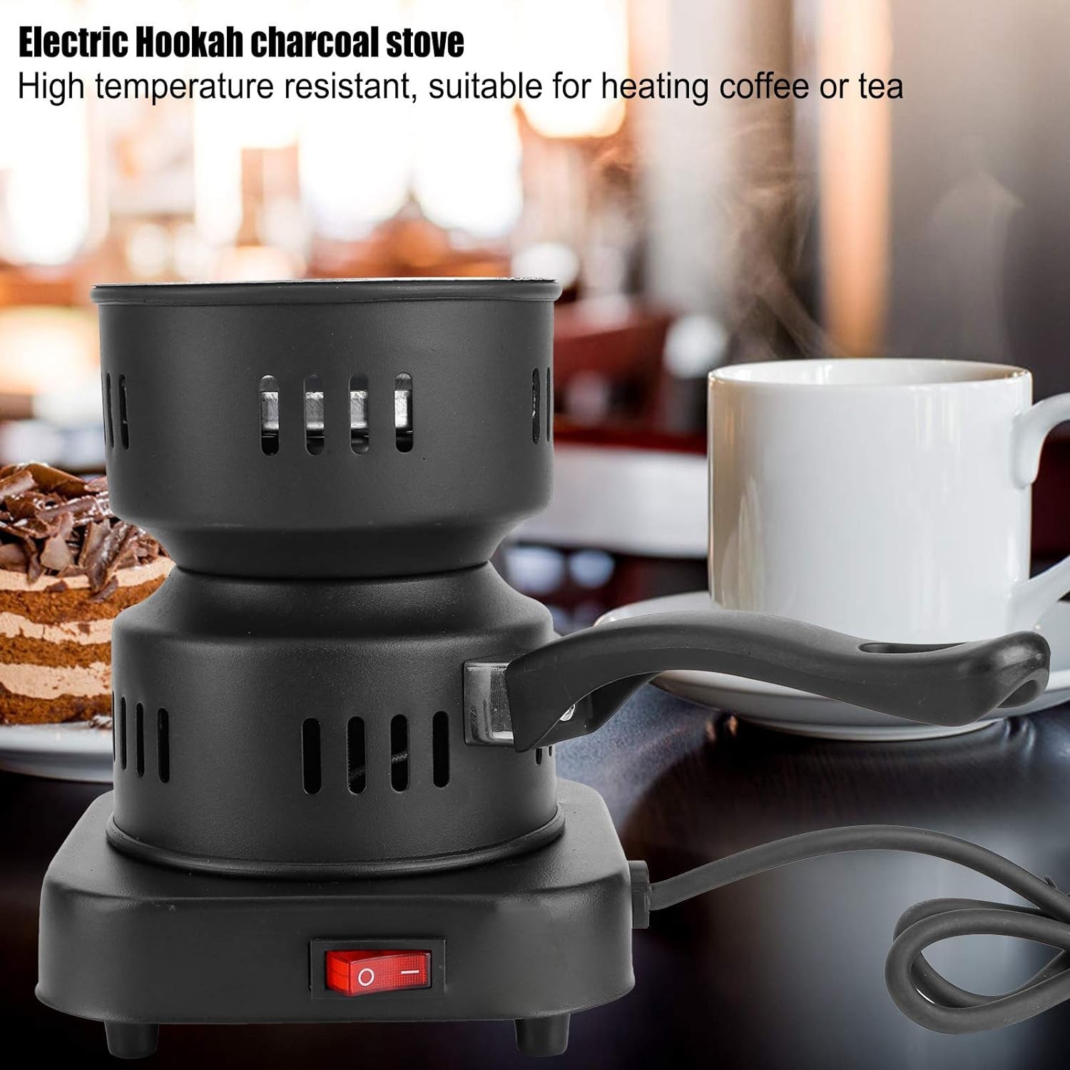 Mini Electric Stove: Heating, Hot Plate & Coffee/Tea Heater (Portable & Compact) - Springkart 