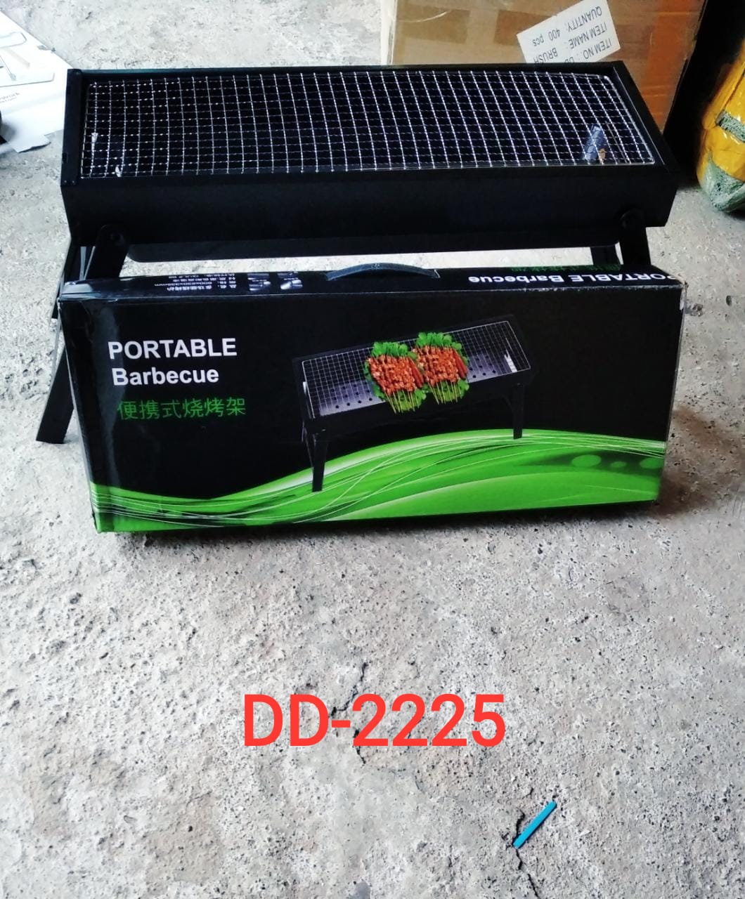 Folding Portable Barbeque BBQ Grill Set for Outdoor and Home - Springkart 