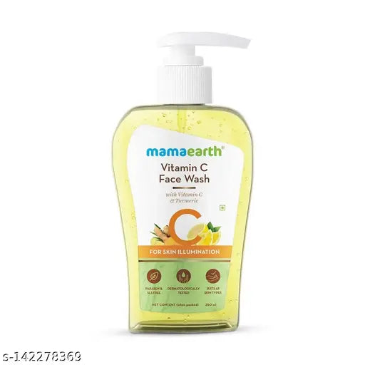 Mamaearth Vitamin C Face Wash with Vitamin C and Turmeric for Skin Illumination - 250ml