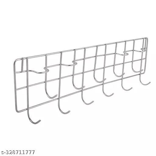 Stainless Steel Wall Mounted Hook Rail - Springkart 