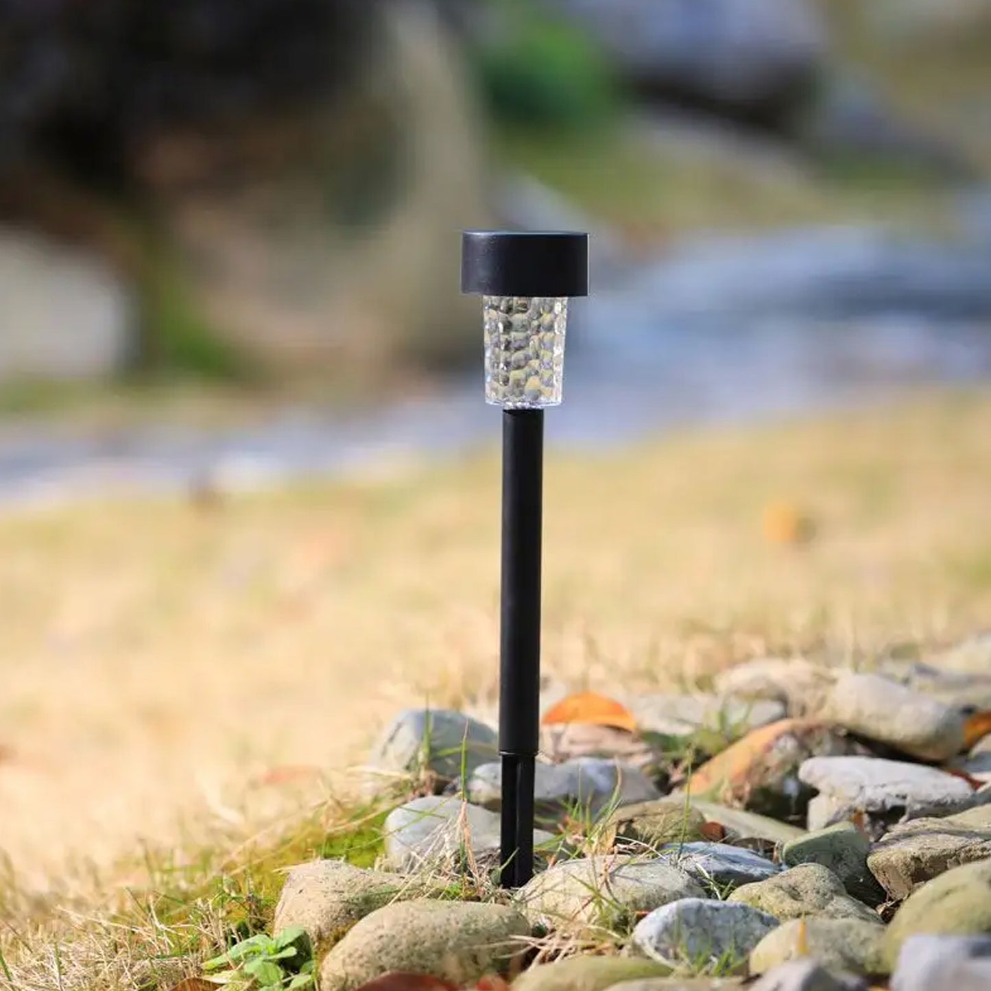 9140a Solar Panel Led Spike Spot Light Landscape Garden Yard Path Lawn Outdors Solar Lamps Waterproof Outdoor Decorative Landscape Lights For Garden Patio Yard Walkway (Moq - 24) - Springkart 