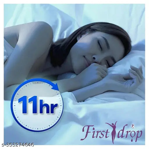 First drop Jumbo XXL Soft Thin Dry Cottony Sanitary Napkin Pad With Wing For Women Suitable for Heavy flow | With LeakLock Technology