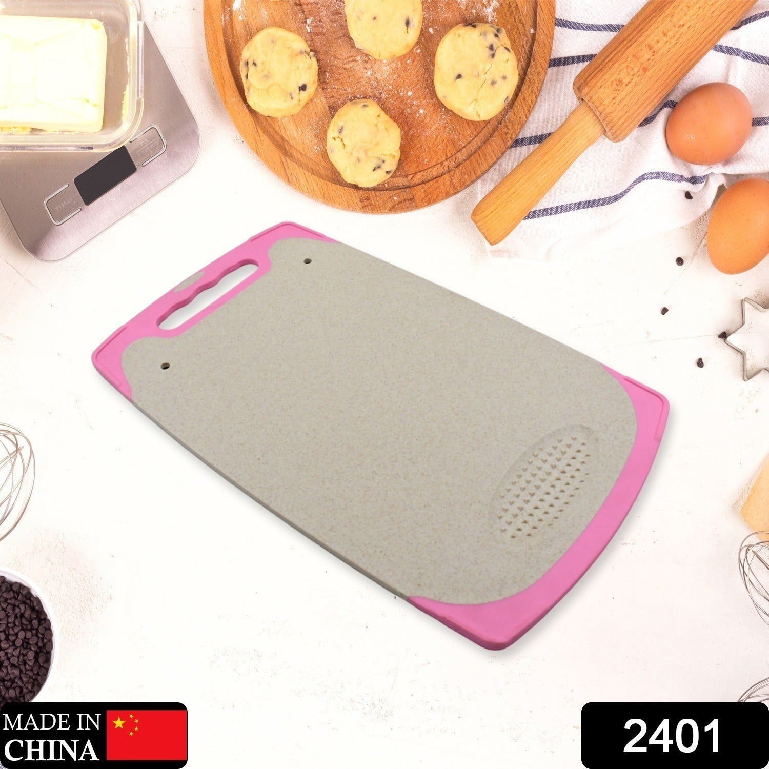 Kitchen Chopping Board Household Cutting Board Knife Board Vegetable Cutting and Fruit Multi-purpose Plastic Sticky Board Cutting board - Springkart 