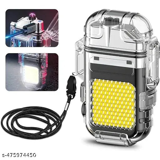 Spring Topper Lighter Electric Lighter USB Rechargeable Dual Arc Lighters, – Springkart