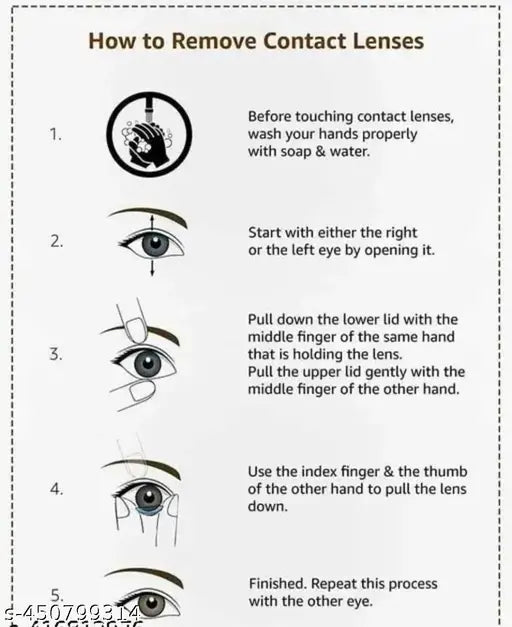 BLUE EYE CONTECT LENS WITH FREE CASE PACK OF 02 - Springkart 