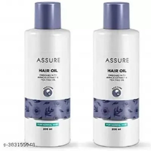 ASSURE Hair Oil enriched with Arnica Extract & Tea Tree oil (Pack of 2) - Springkart 