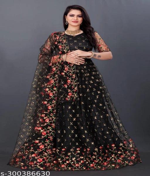 New Party Wear Sequance Lehenga Choli Full Heavy & Fancy Color Full Sequence Work In Lehenga Choli With Beautiful Sequance Worked Blouse. - Springkart 