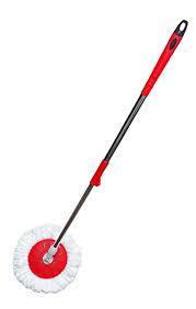 0842 Home Cleaning - Stainless Steel 360 Degree Rotating Pole Microfiber Mop Rod Stick - Springkart 