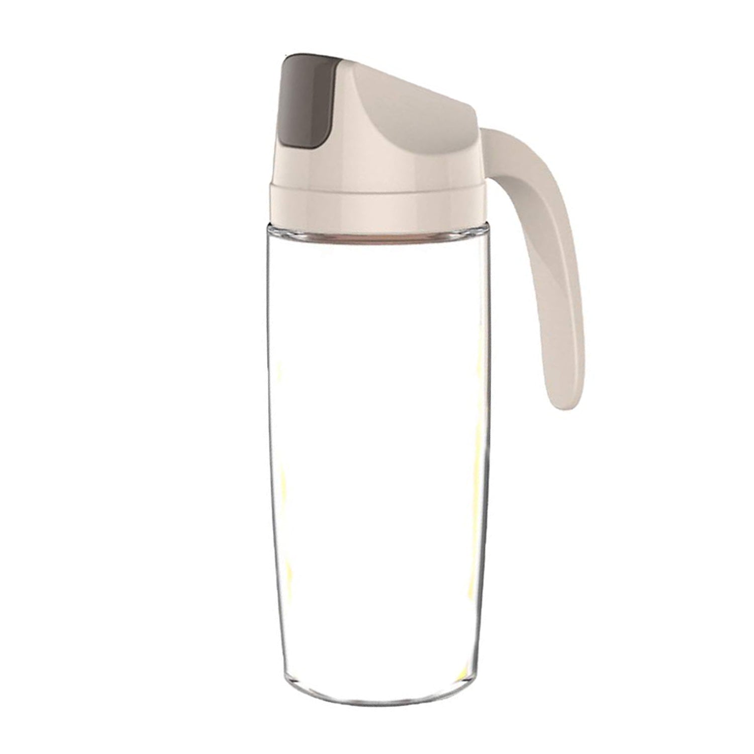 Kitchen Glass Oil Bottle Dispenser Automatic Opening Closing Home Bottles For Oil And Vinegar Honey Olive Oil Container (630ml) - Springkart 