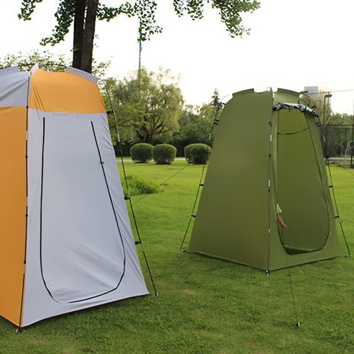 Hiking Privacy Tent Instant Portable Outdoor Shower Tent (1 Pc) - Springkart 
