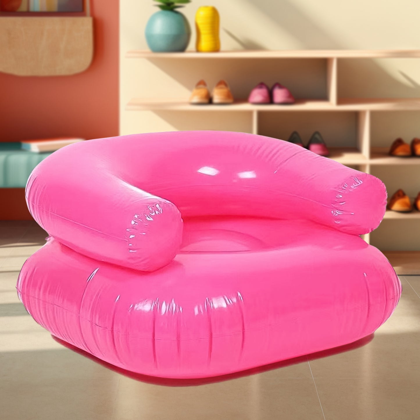 Inflatable Sofa Chair For Boys And Girls Suitable For Camping (28 Inch Approx 1 Set) - Springkart 