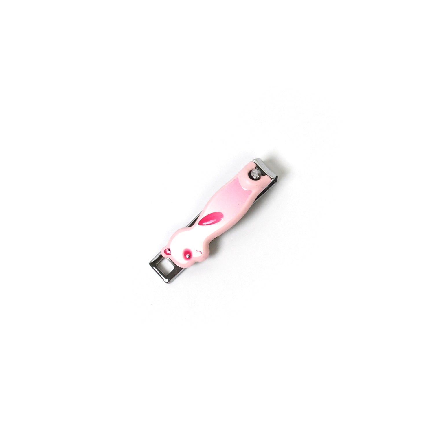 Cute Nail Clipper With Nail Catcher Nail File - Stainless Steel (1 Pc) - Springkart 
