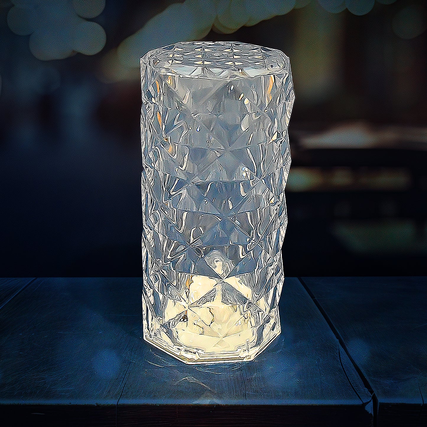 6240 Diamond Table Lamp Candles For Home Decoration Crystal Candle Lights - Springkart 
