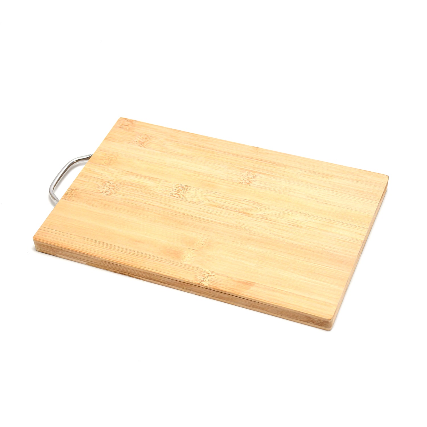 2315 Thick Wooden Bamboo Kitchen Chopping Cutting Slicing Board With Holder For Fruits Vegetables Meat - Springkart 