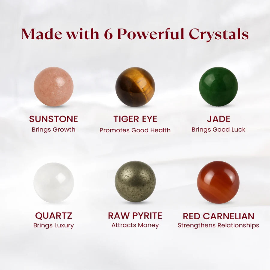 Dhan Vriddhi with FREE Raw Selenite Plate