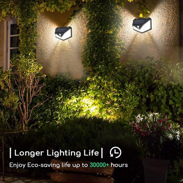 Solar Lights For Garden Led Security Lamp For Home Outdoors Pathways - Springkart 