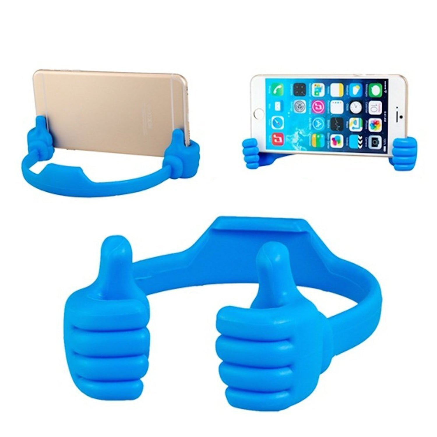 6132 4 Pc Hand Shape Mobile Stand Used In All Kinds Of Places Including Household And Offices As A Mobile Supporting Stand. - Springkart 