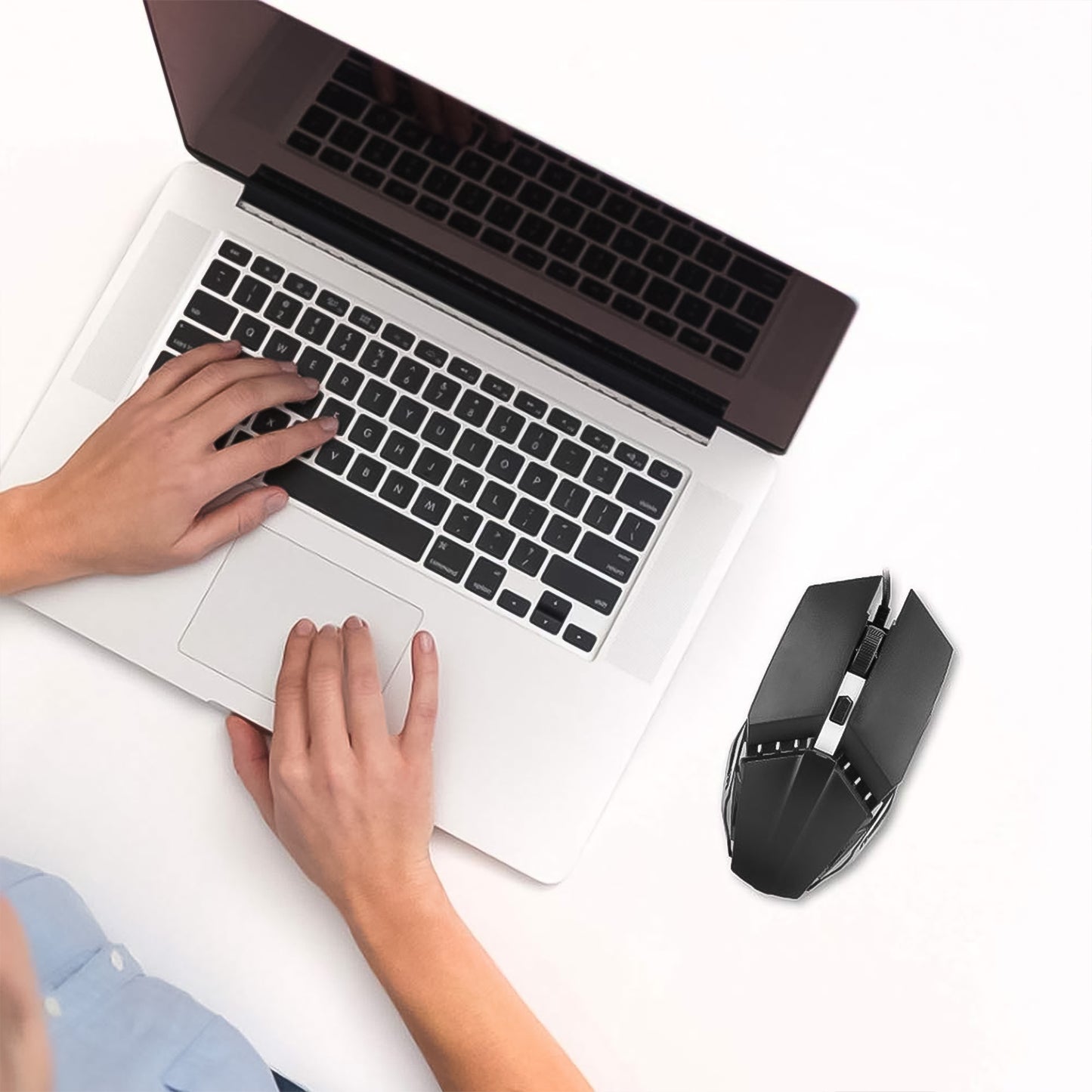 Usb Wired Mouse Ergonomic Design Gaming Mouse (1 Pc) - Springkart 