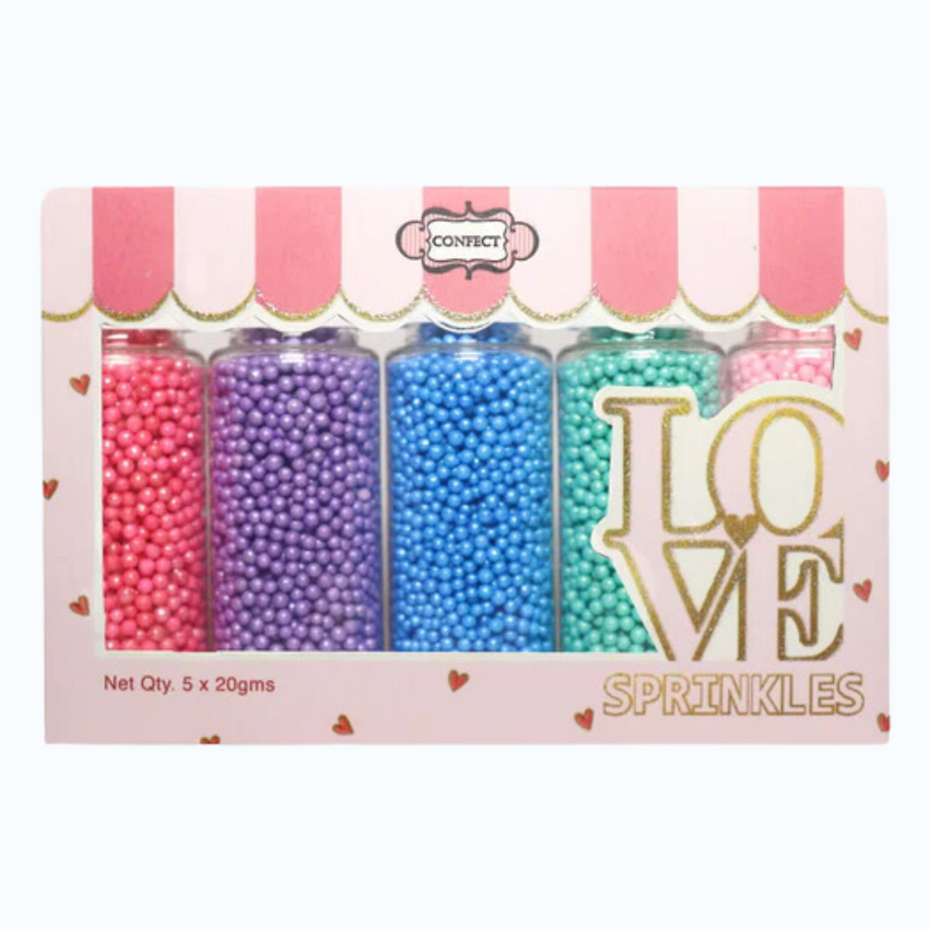 Funky Disco Balls Assorted Sprinkles (DB-06) - 100Gms