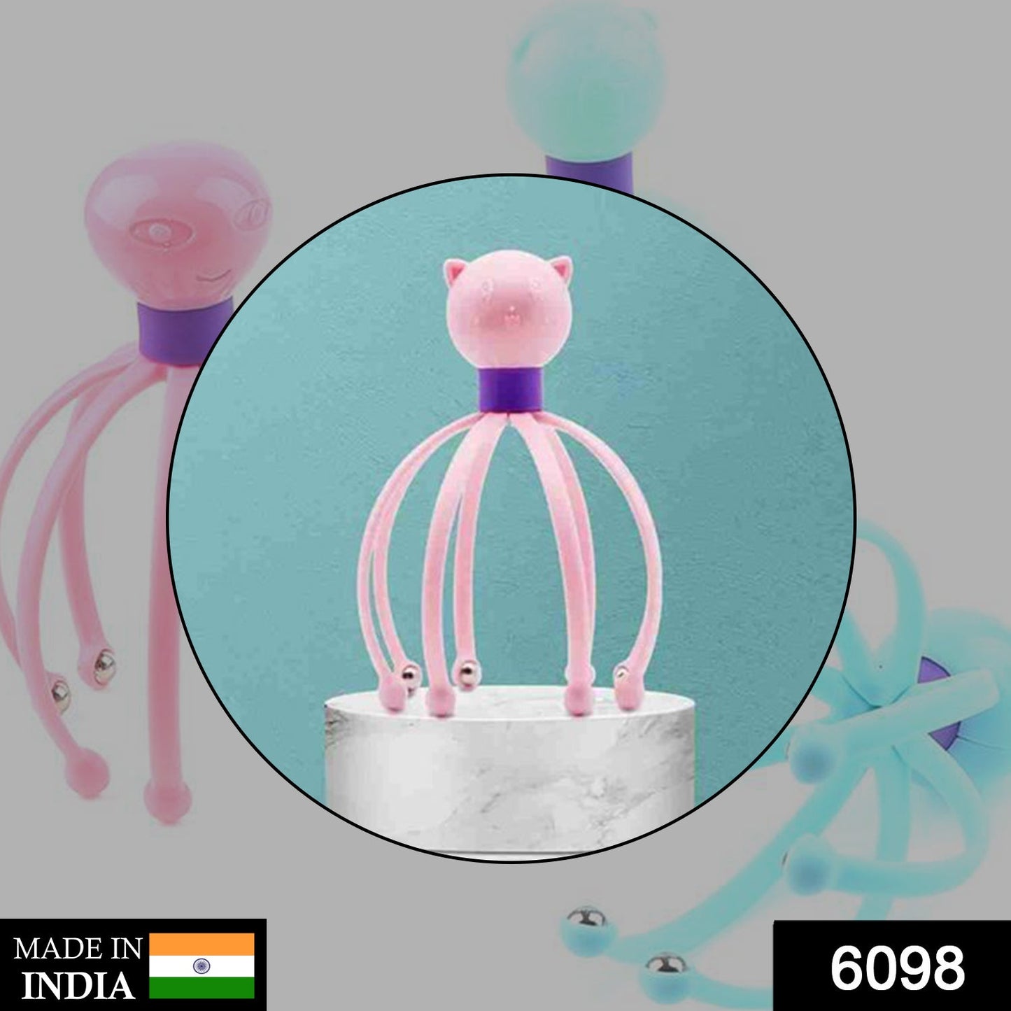 Octopus Stress Relief Therapeutic Scalp Massager - Springkart 