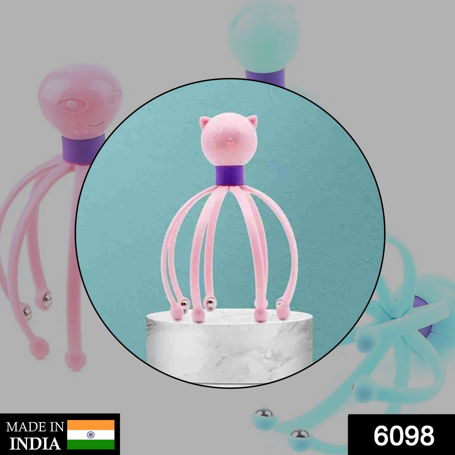 Octopus Stress Relief Therapeutic Scalp Massager - Springkart 