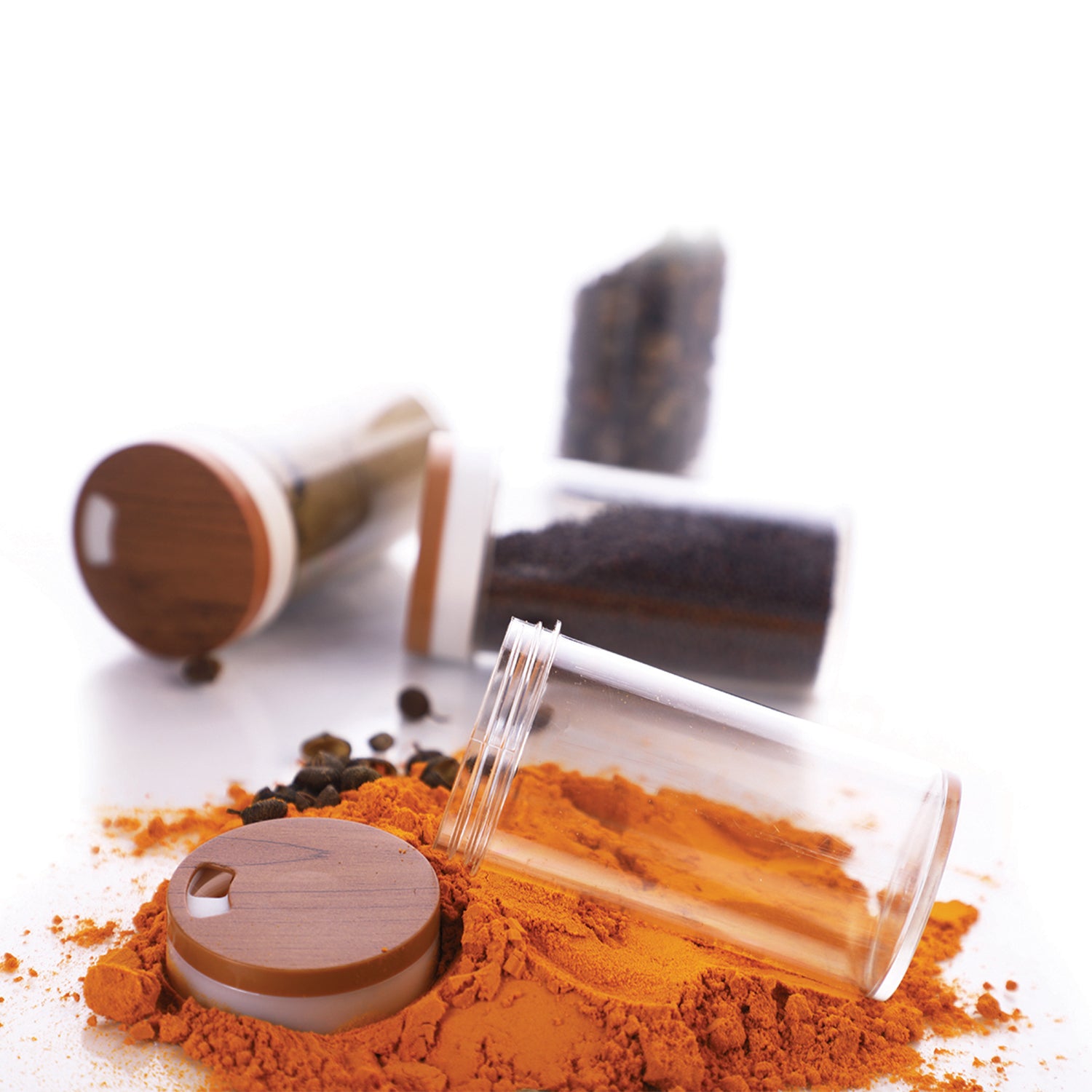 8118 Ganesh 12-jar Revolving Spice Rack Masala Box - Springkart 