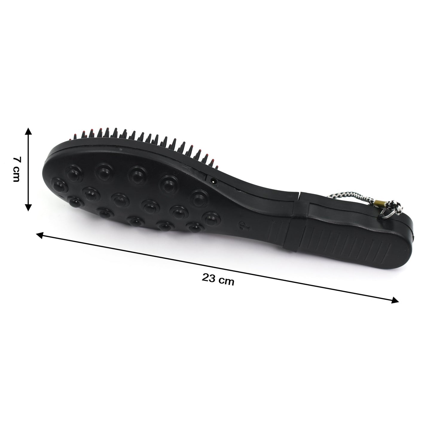 6174 Electric Vibrating Massager Comb Hair Brush Comb Massager - Springkart 