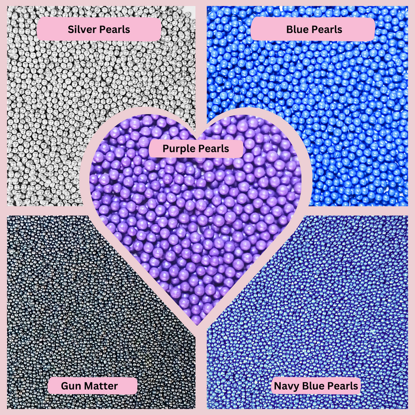 Sea Disco Balls Assorted Sprinkles (DB-04) - 100Gms