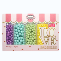 Tropical Summer Disco Balls Assorted Sprinkles (DB-05) - 100Gms