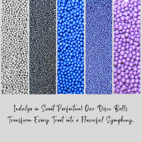 Sea Disco Balls Assorted Sprinkles (DB-04) - 100Gms