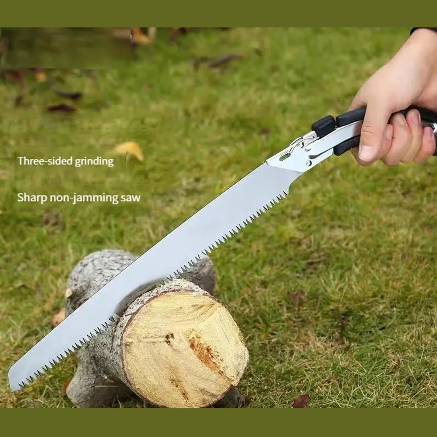 Hand Pruning Saw For Tree Branch Cutter (1 Pc  With Cover  50 Cm Long)