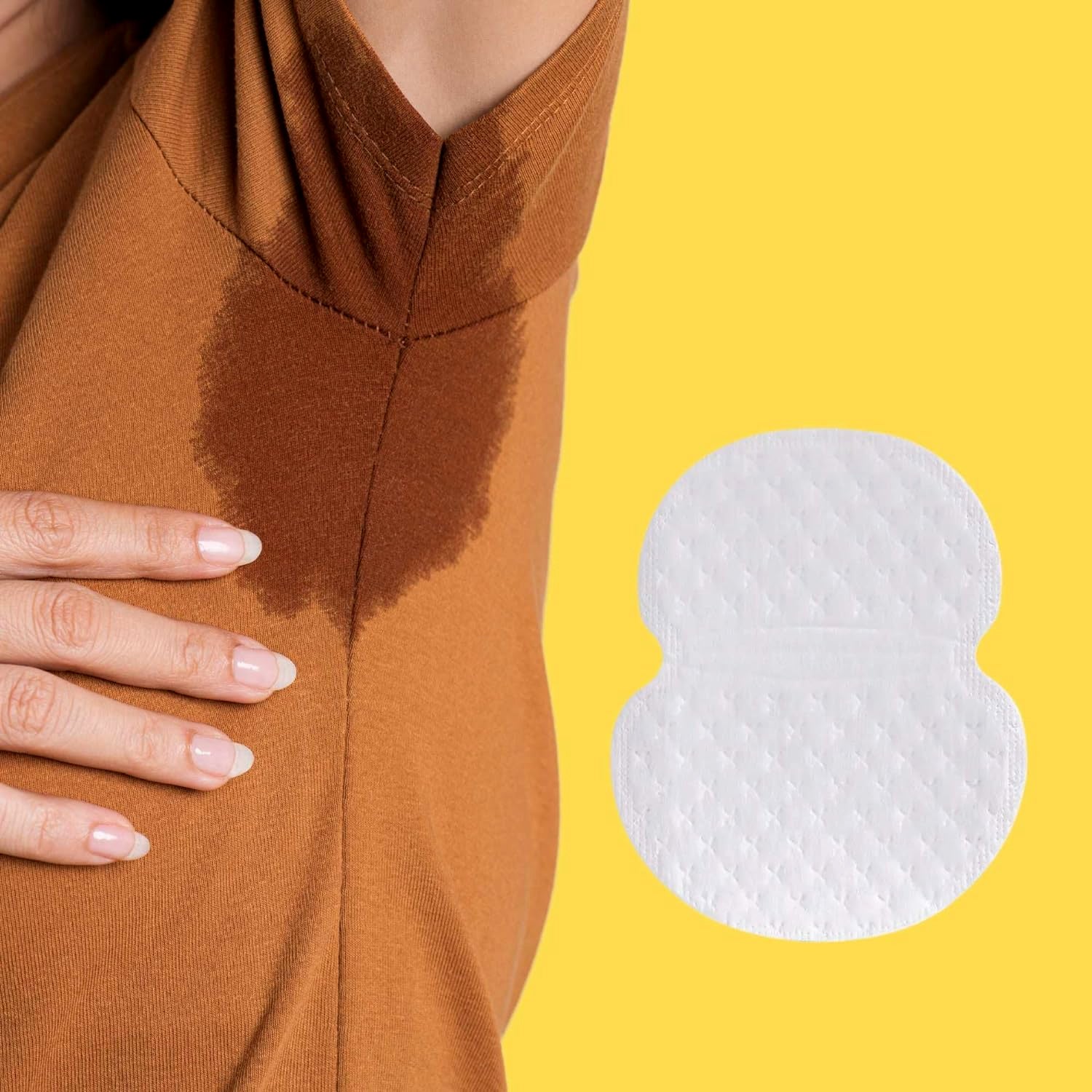 Beautiful Basics Underarms Sweat Pads Disposable (Pkts 6x 60 Pcs Set) - Springkart 