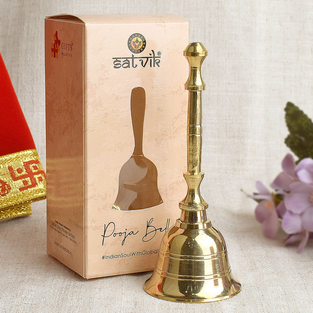 Shop Exquisite 100% Pure Brass Pooja Bell/Ghanti