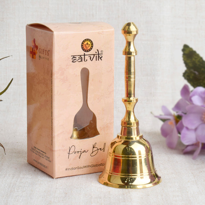 Shop Exquisite 100% Pure Brass Pooja Bell/Ghanti