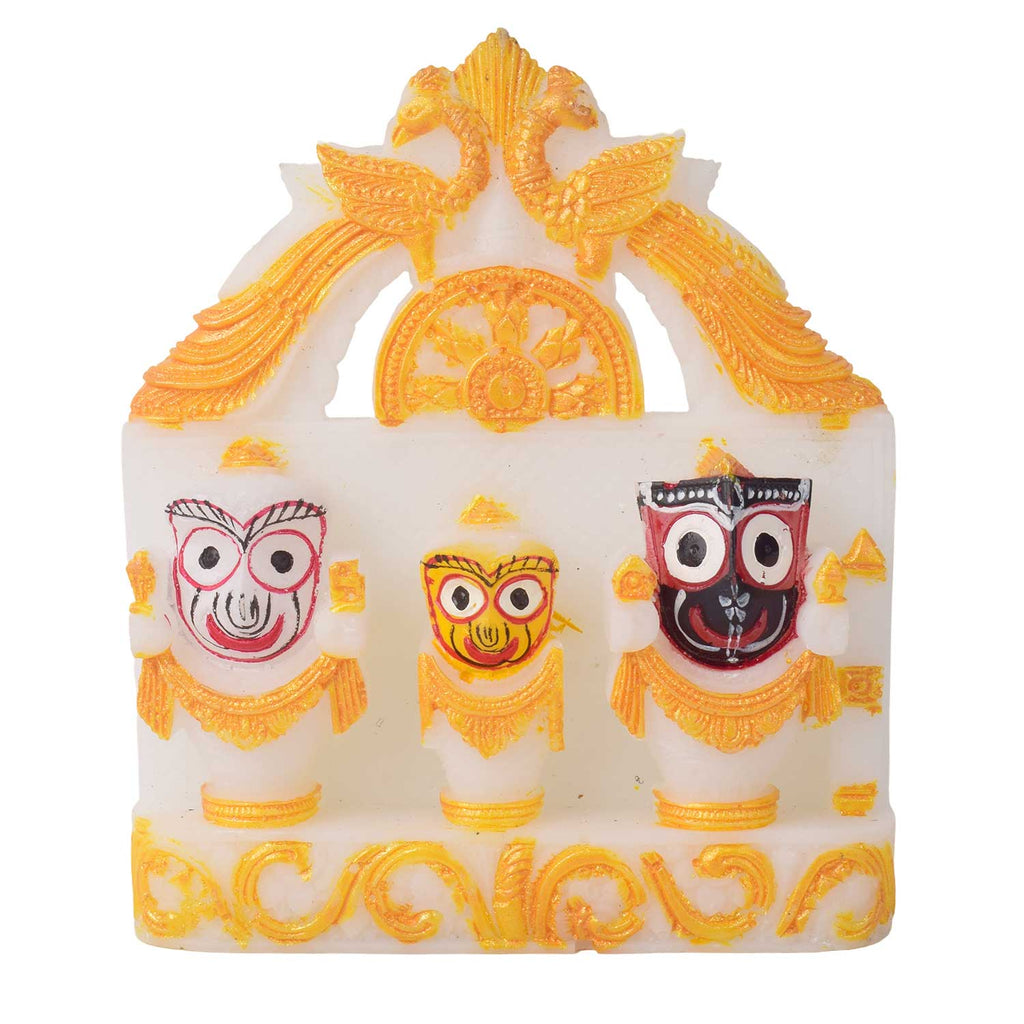 Buy Colored Marble Jagannath Ji Idol for Dashboard