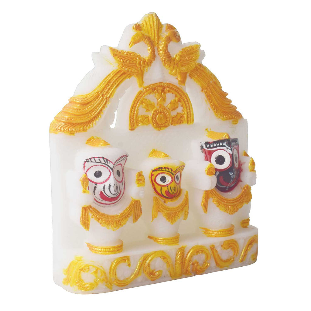 Buy Colored Marble Jagannath Ji Idol for Dashboard