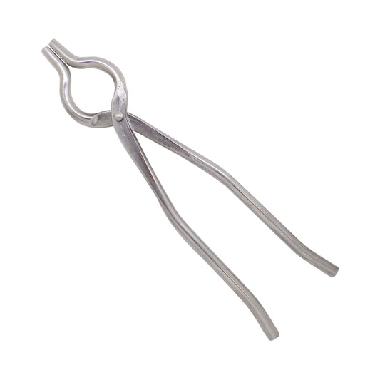 High-quality stainless steel kitchen tongs for cooking.