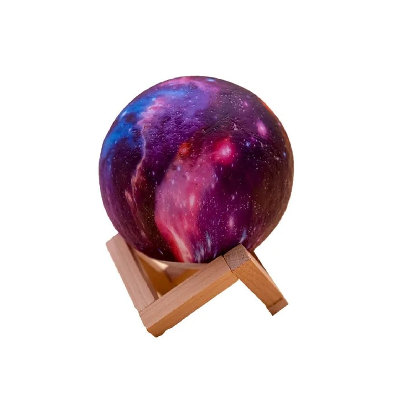 3d 2 In 1 Led Printed Moon Lamp Aroma Diffuser (1 Pc) - Springkart 