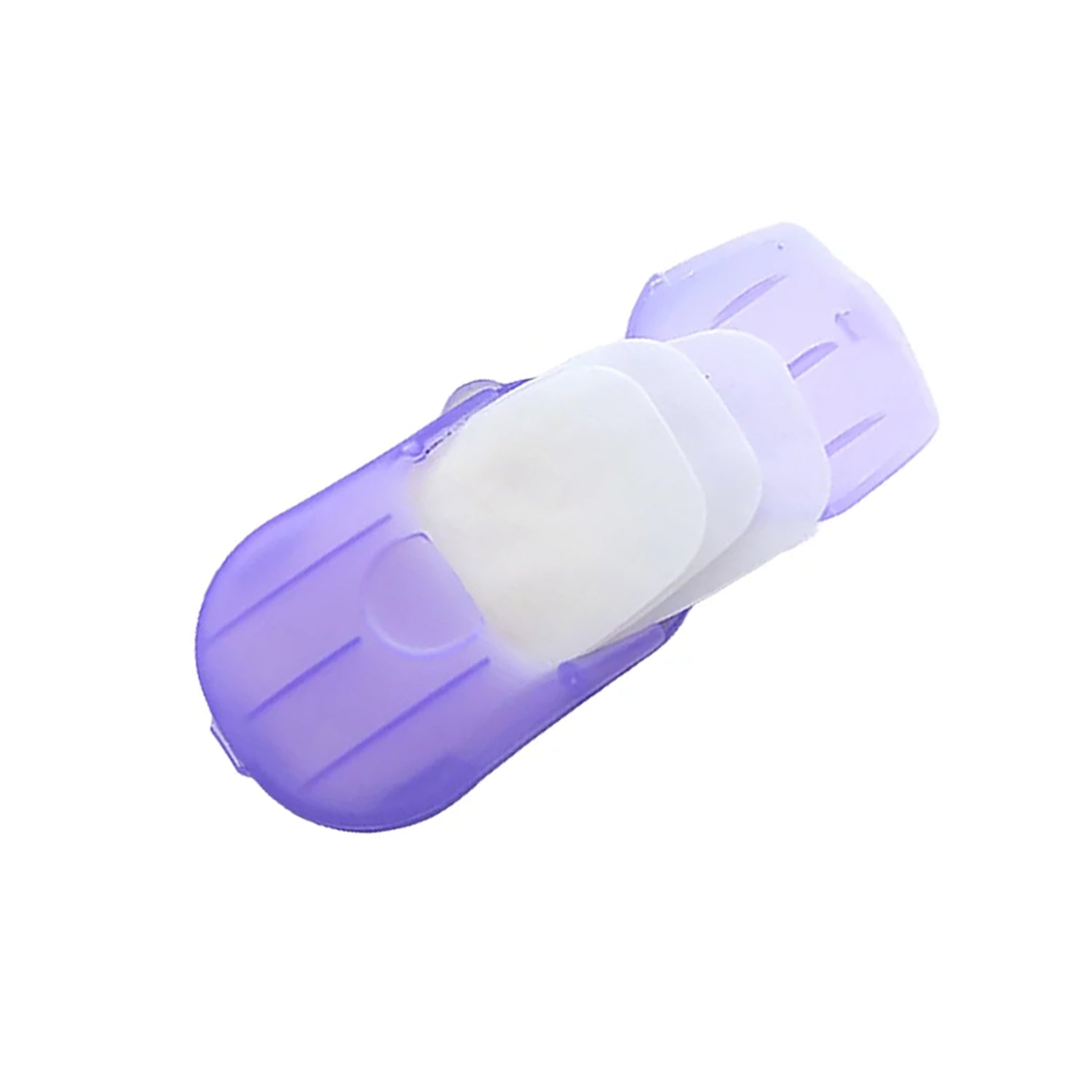 Portable Easy Carry Travel Paper Soap Sheet With Mini Box (20 Sheets In A Pack Approx Mix Color) - Springkart 
