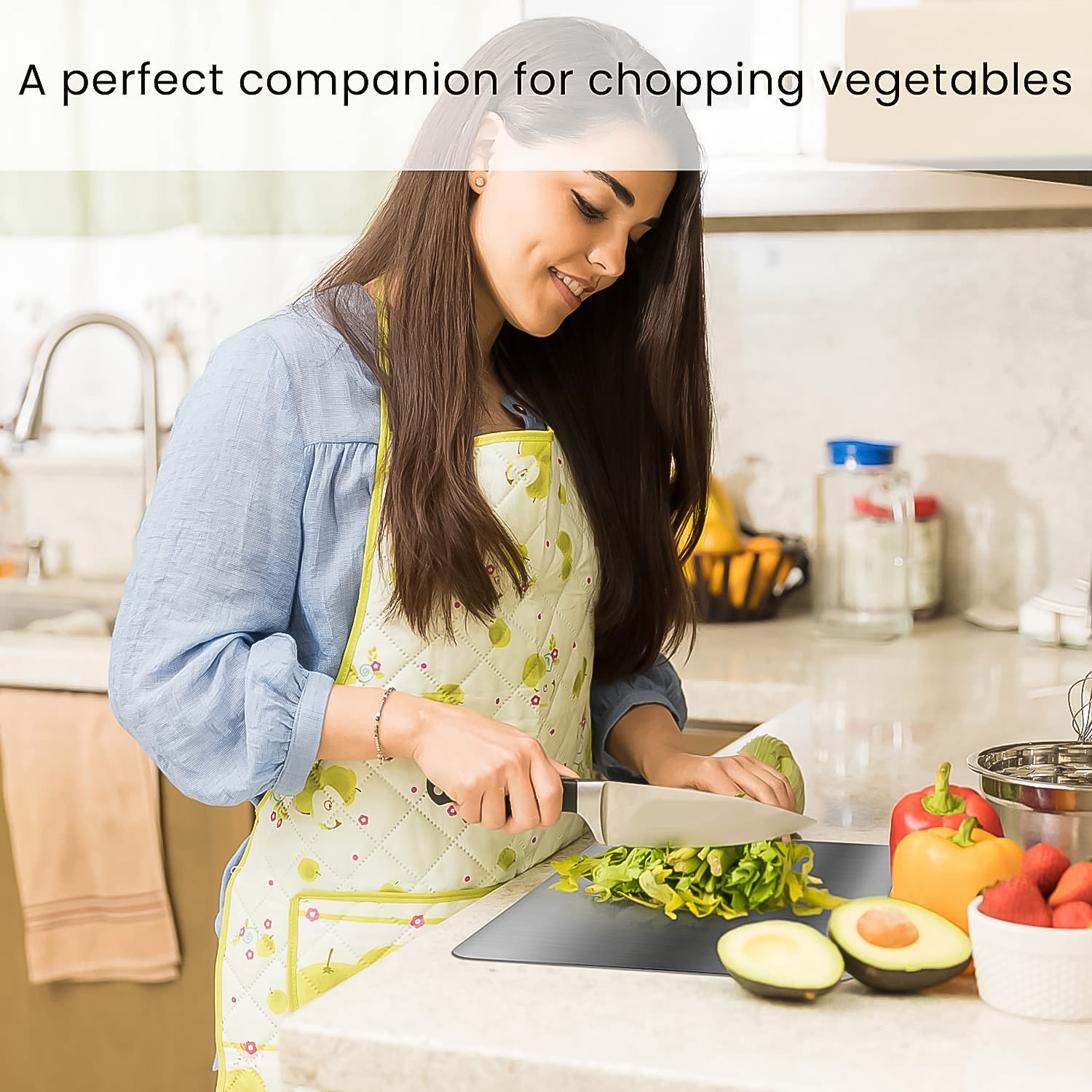 Stainless Steel Vegetable Fruit Cutting Chopping Board (3120 Cm 1 Pc) - Springkart 