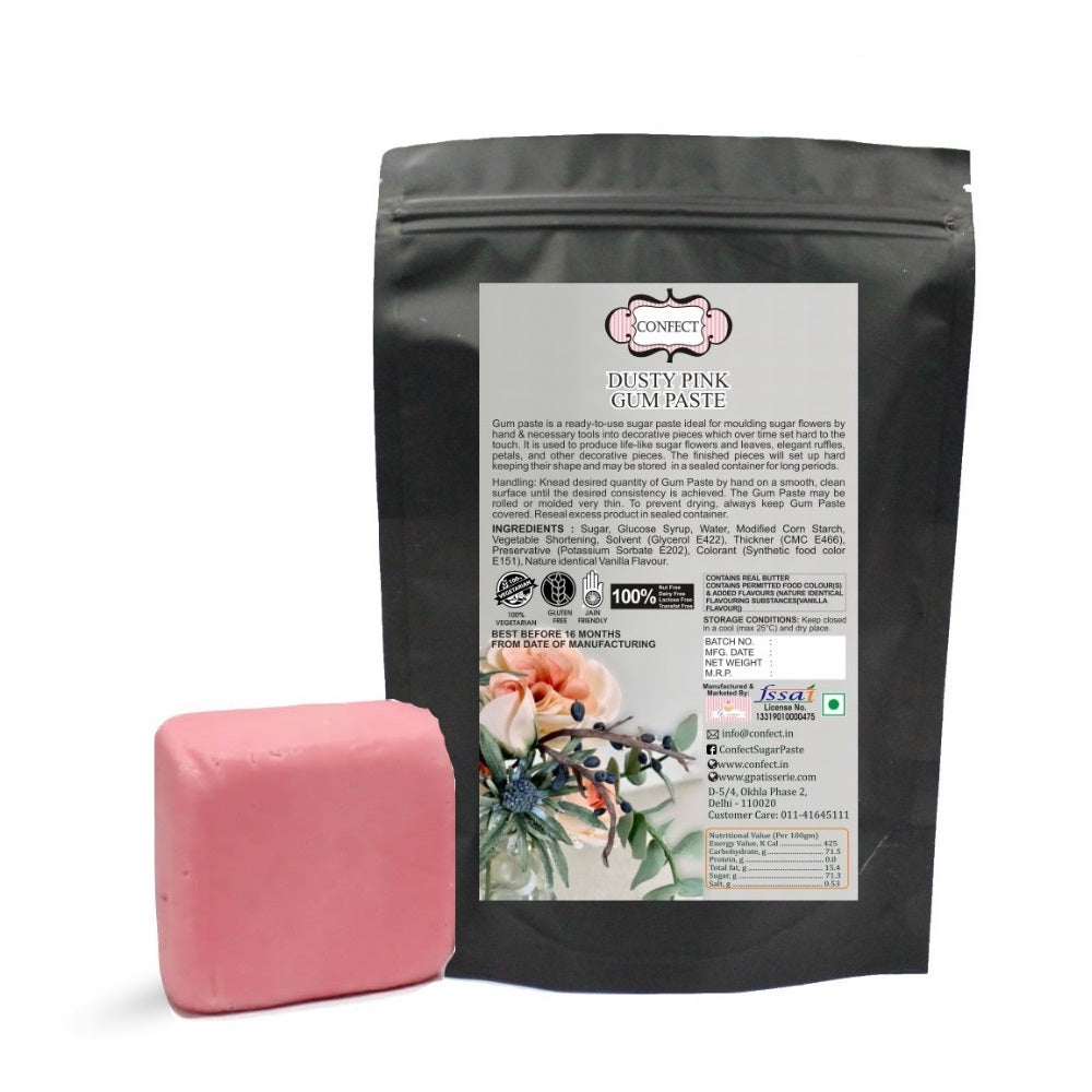 Dusky Pink | Edible Gum paste 1 Kg – Springkart